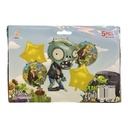Set de 5 Globos Foil Temáticos