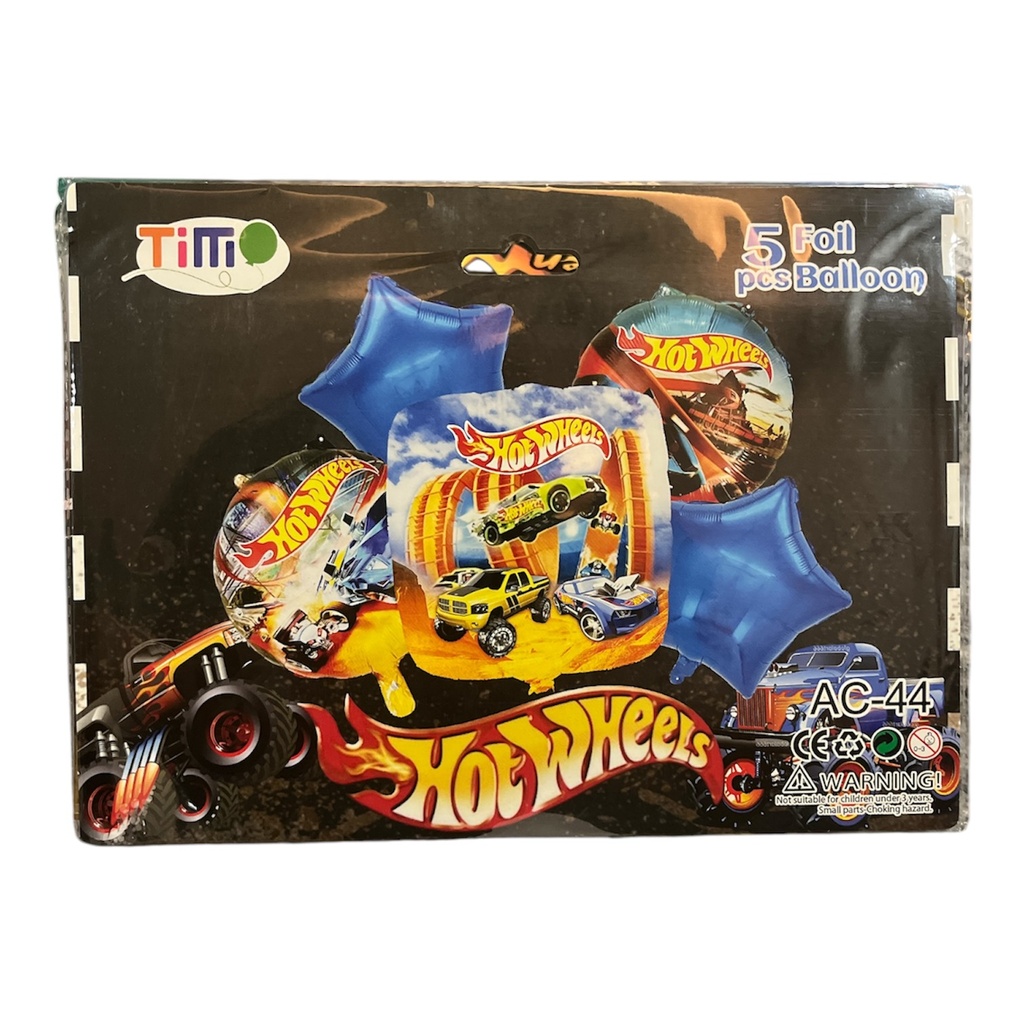 Set de 5 Globos Foil Temáticos