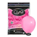 Globo Latex Q'Wao 12" Clásico 100pz Rosa