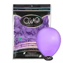 Globo Latex Q'Wao 12" Clásico 100pz Morado